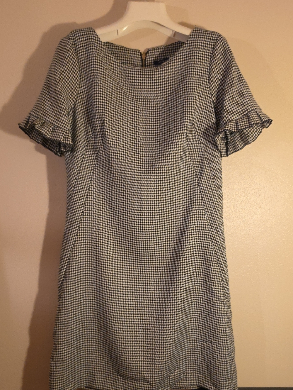 Tommy Hilfiger Black & White Houndstooth Dress